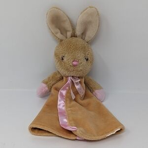 Bunny Rabbit Baby Lovey Security Blanket Newborn Size